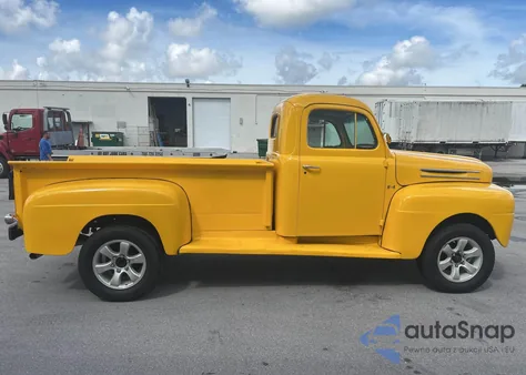 1950 Ford F1 from USA, damaged, VIN 98RC443128